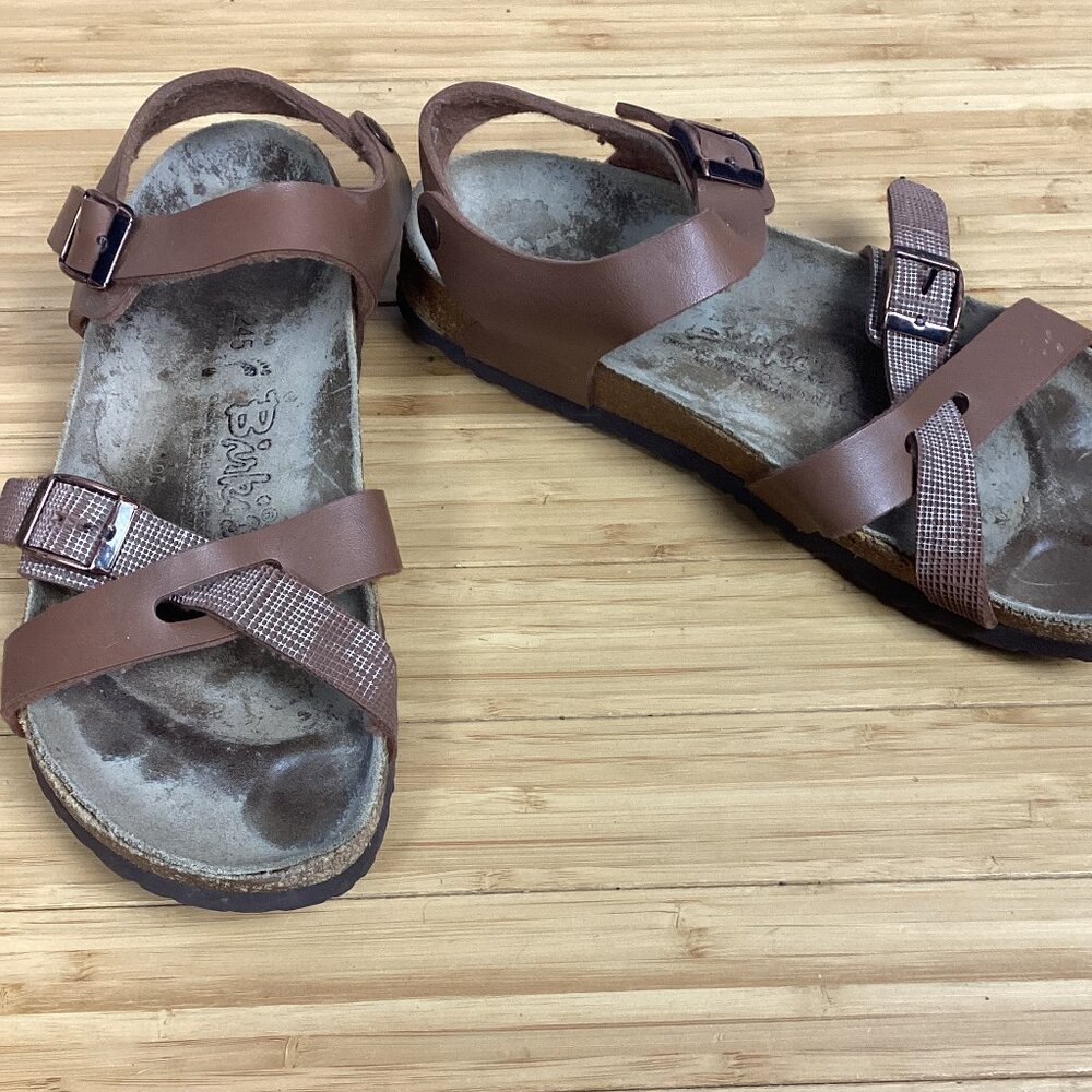Birkis Birkenstocks Gladiator Sandals Leather 7L